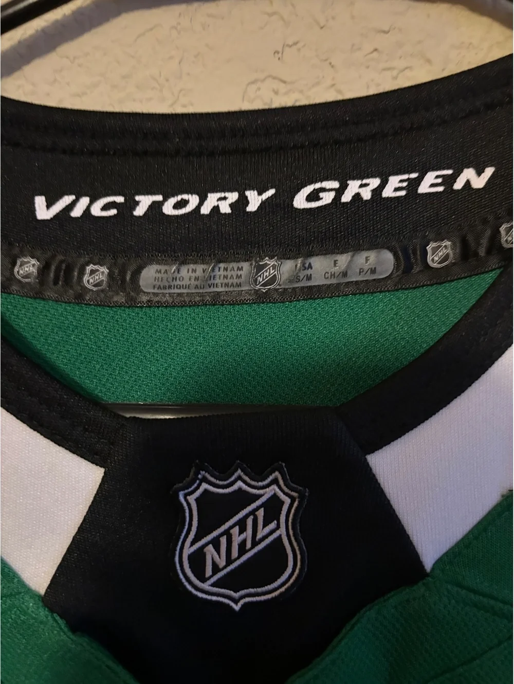 Victory Green NHL Dallas Stars Tyler Seguin #91 Hockey Jersey S/M